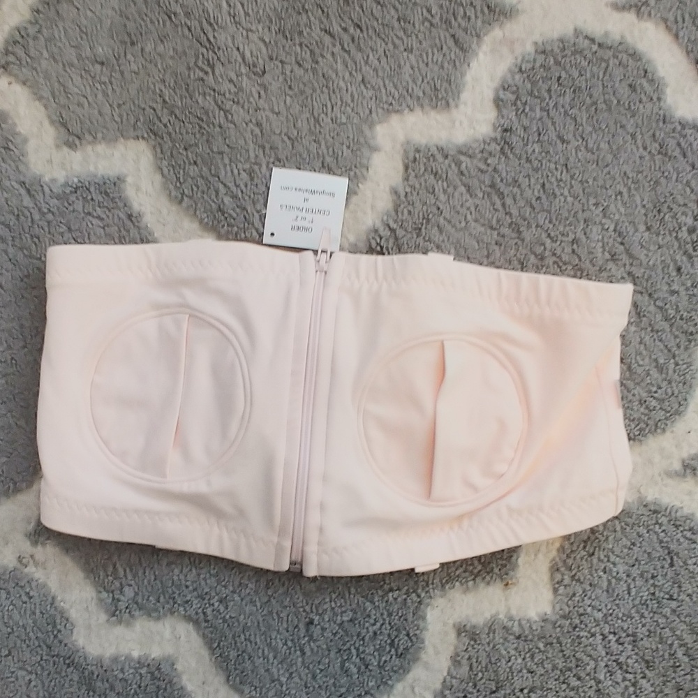 Hands free pump bra